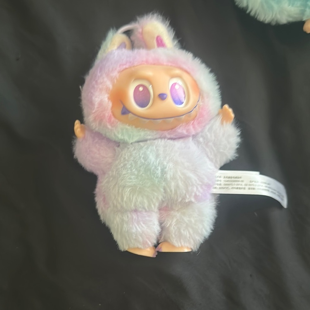 Purple and Pink Stuffed Animals Plush Toys